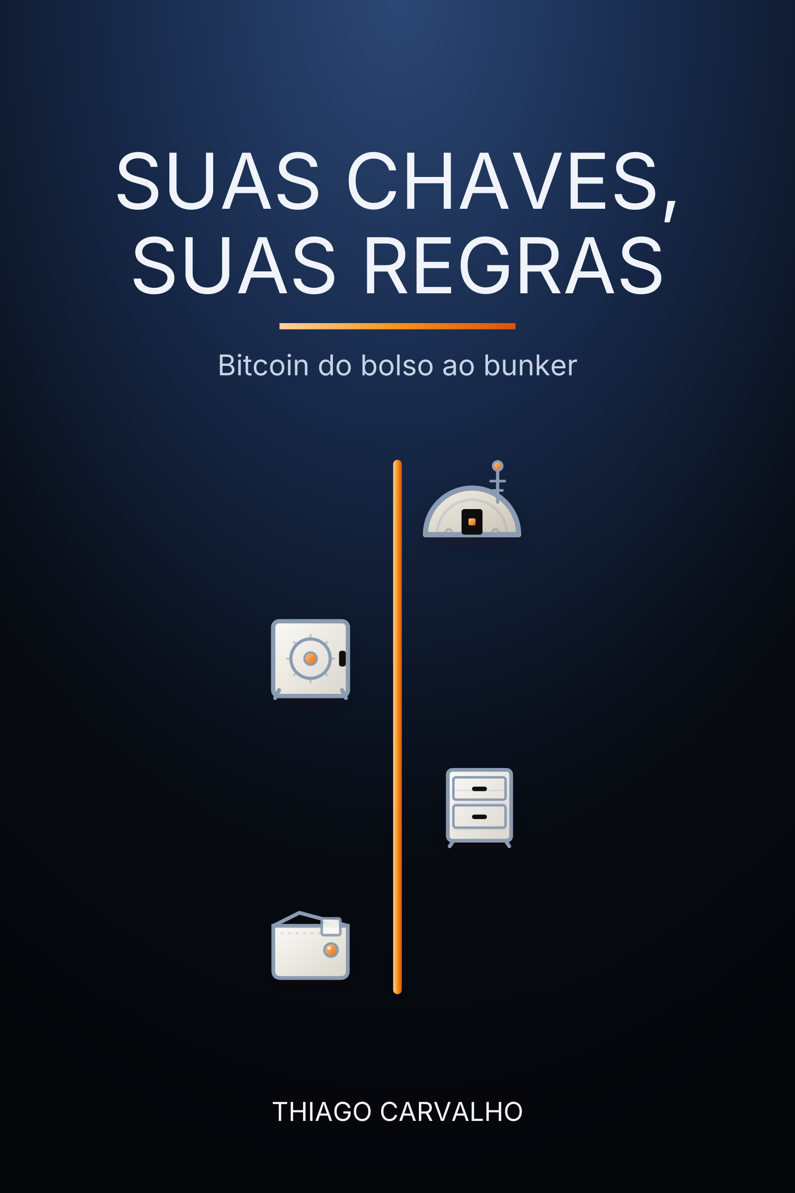 Capa do livro Você não guarda bitcoin, guarda chaves.